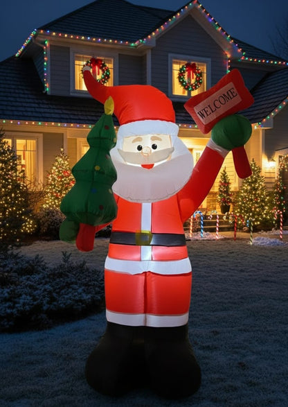 Inflable Santa Claus Navideño – 1,8 metros | Decoración Exterior e Interior